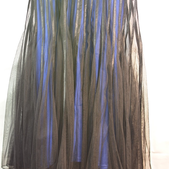 Ribbon on Netting Dress Le Chateau SZ SP - Picture 11 of 13